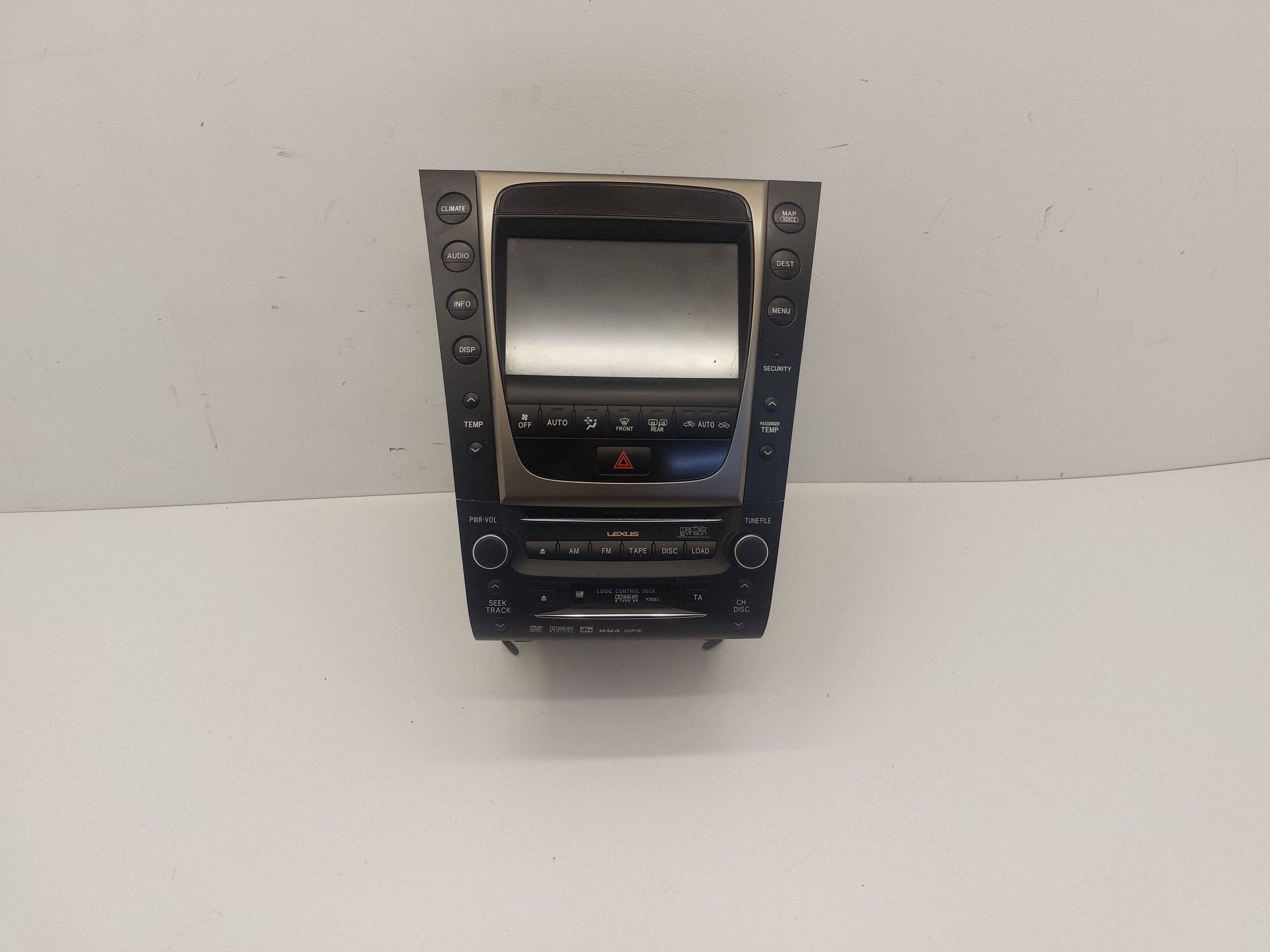 LEXUS GS300 GS 300 III MONITOR MULTIMEDIA prekidač klime 86111-30620