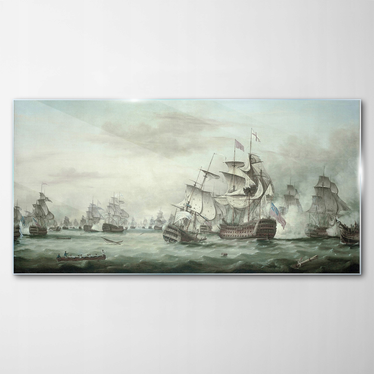 

Hartowany Obraz Szklany Art Morze Statki 120x60