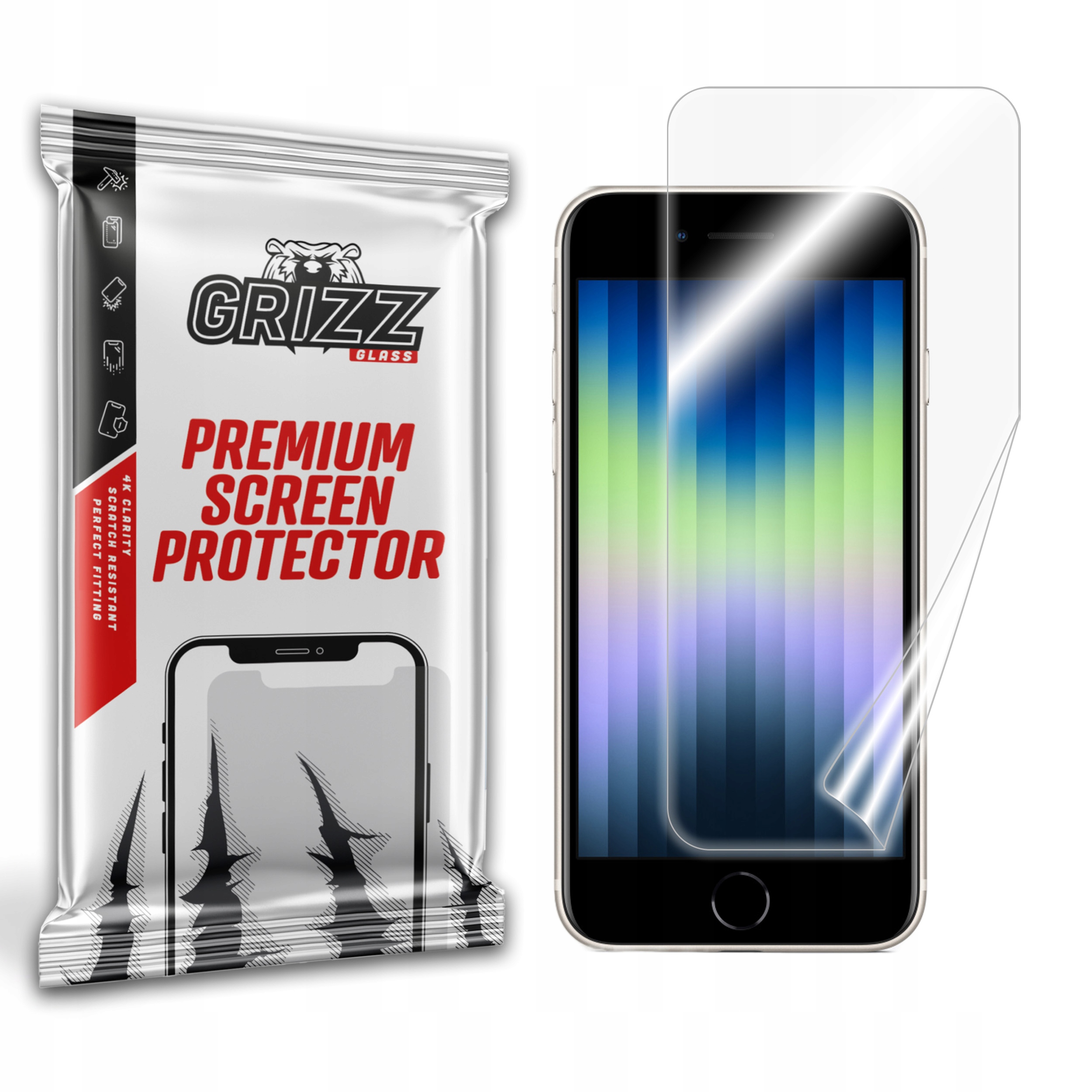 

Folia Ceramiczna ochronna do Apple iPhone Se 2020