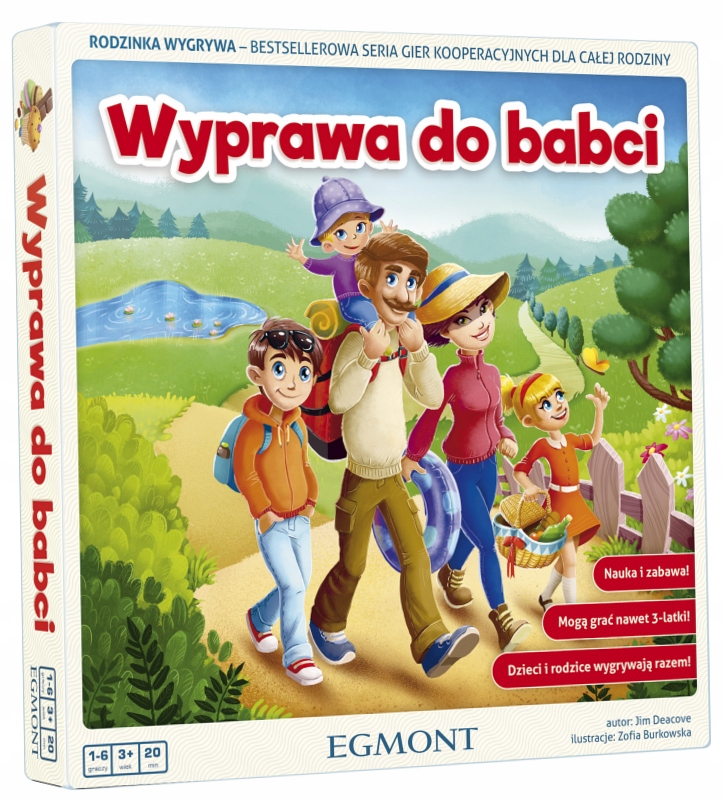 Wyprawa do Babci. Gra rodzinna. Egmont