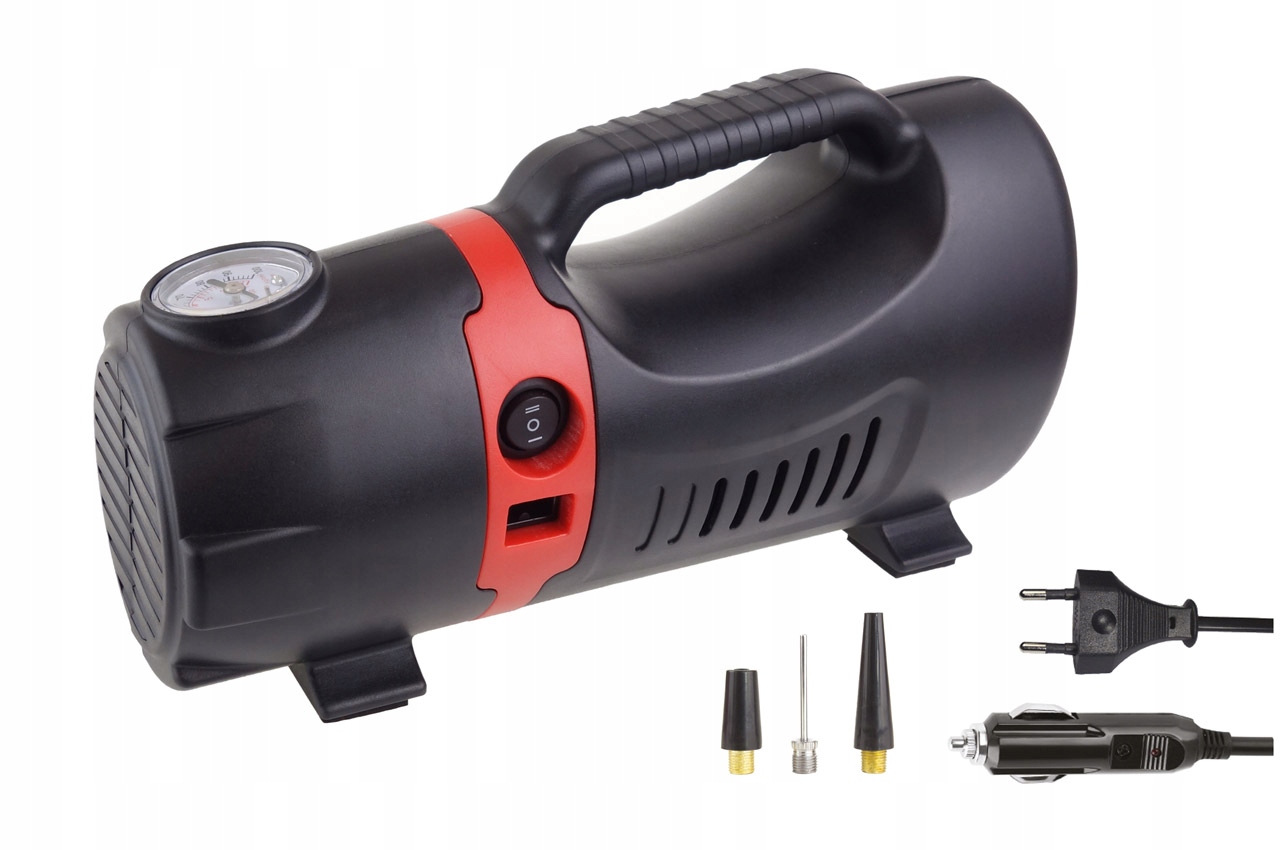 Kompresor automobilová pumpa 12V 230V ACOMP-09 AMIO-02383