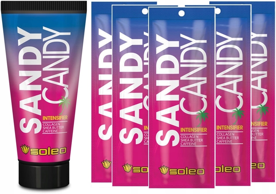 SOLEO SANDY CANDY MOCNY PRZYSPIESZACZ 150ml MEGA PAKIET 75ML FREE