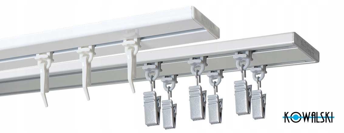 SZYNA SUFITOWA PODWÓJNA 520 cm z żabkami SLIM Marka Kowalski