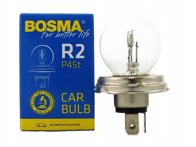 Żarówka 24V 55/50W P45 R2 Reflektorowa Bosma