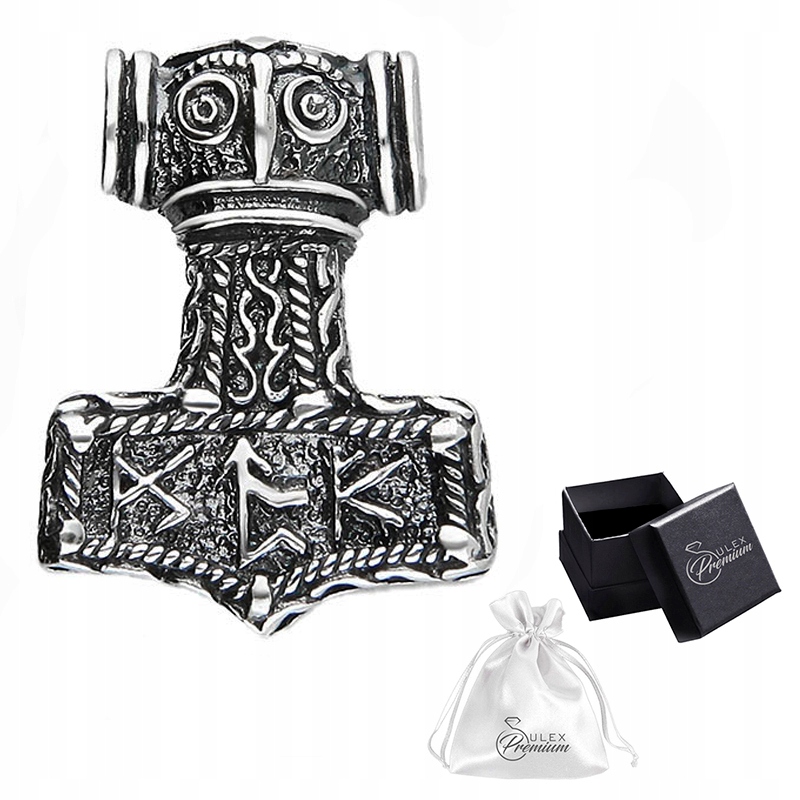 Stříbrný přívěsek ryzost 925 Thorovo severské kladivo