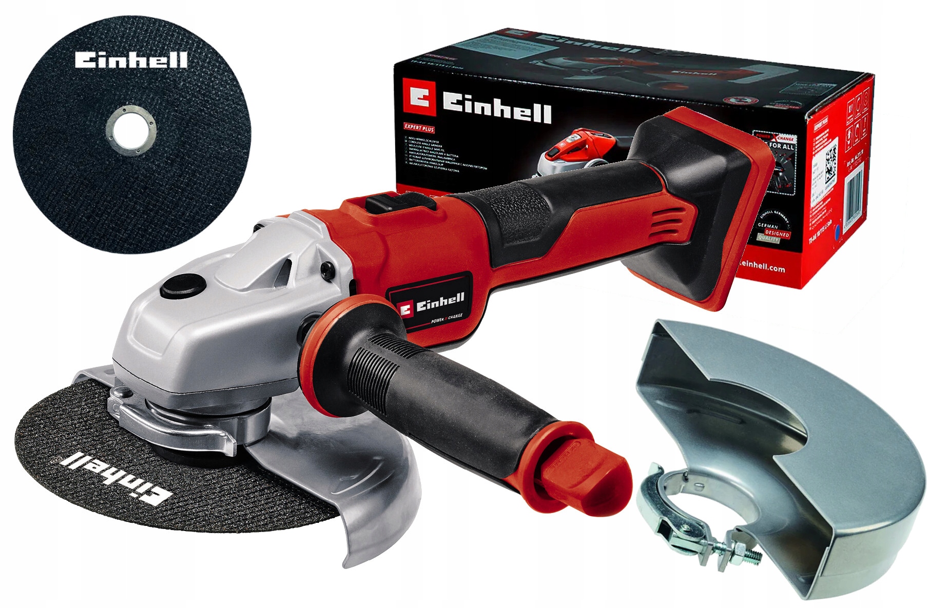 Einhell Aku Úhlová Bruska Te-ag 18/150 LI Bl Solo 18V 150 mm
