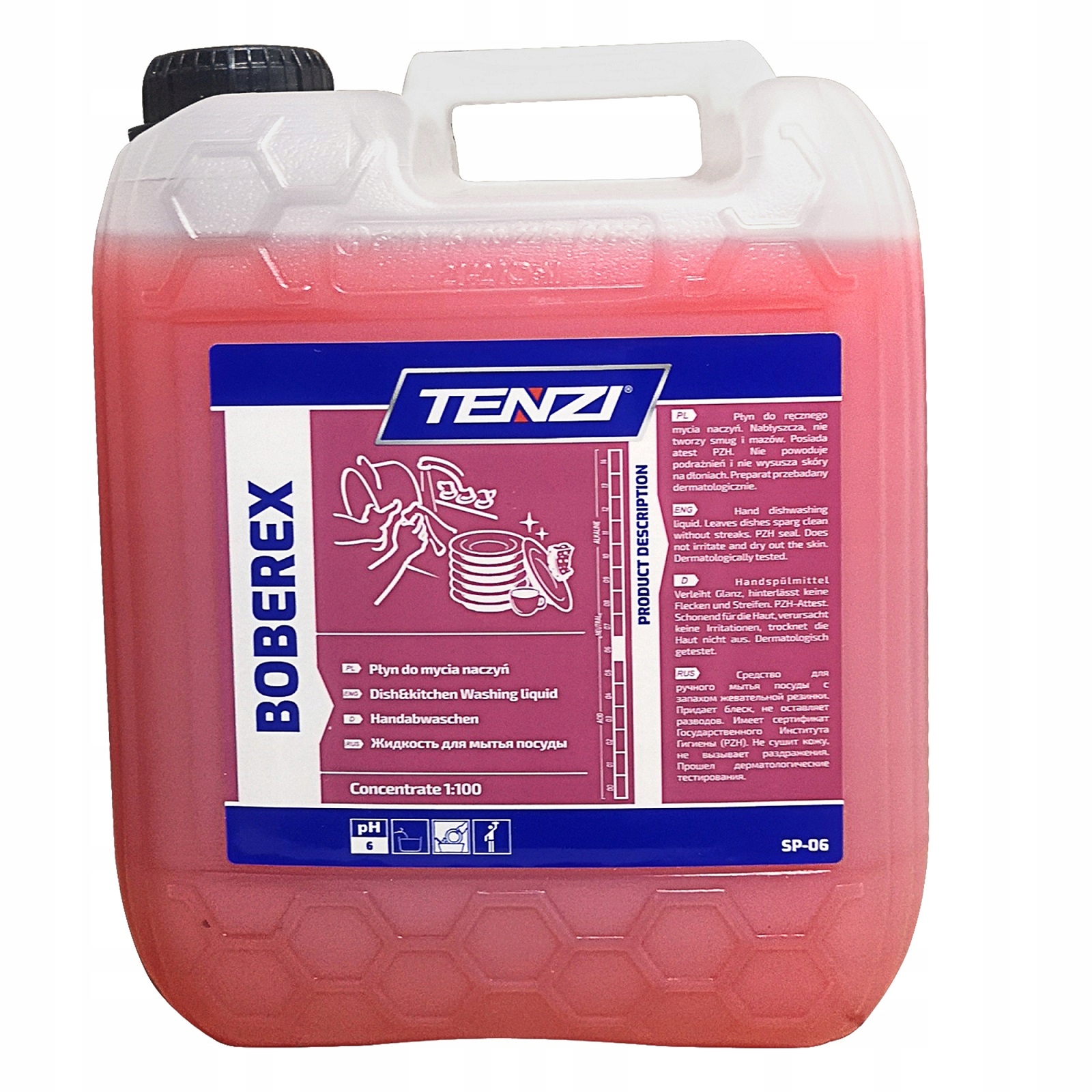 

Tenzi Boberex 5L Skoncentrowany Płyn Do Naczyń