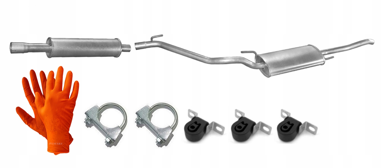 Vw Vento 1.8 55 kW (1995-4/1998) Sedan Tlumič Koncový