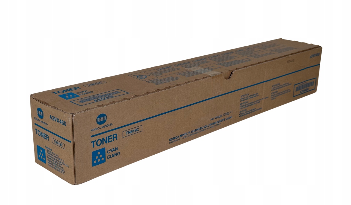 Originálny toner TN-619C A3VX450 Konica Minolta bizhub C1060 C1070 C1070P