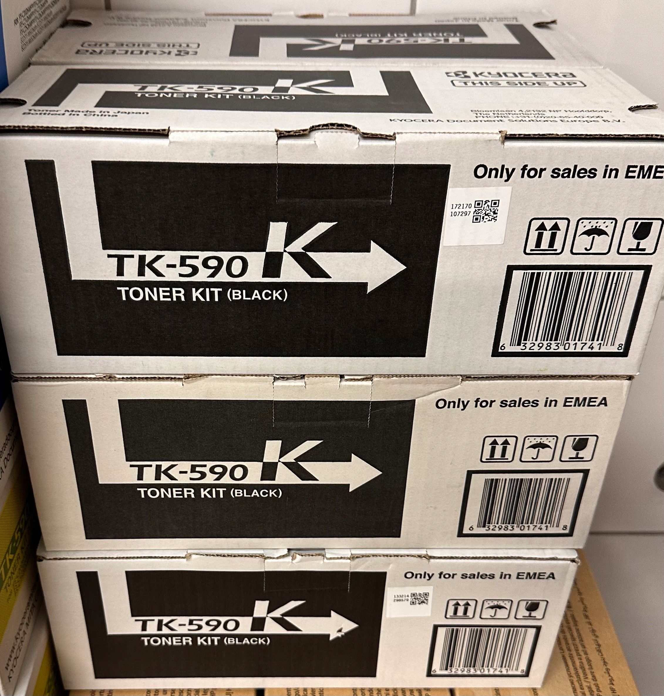 Toner Kyocera TK-590 čierny pre FS-C2026/C2126 7 000 strán čierny Originál