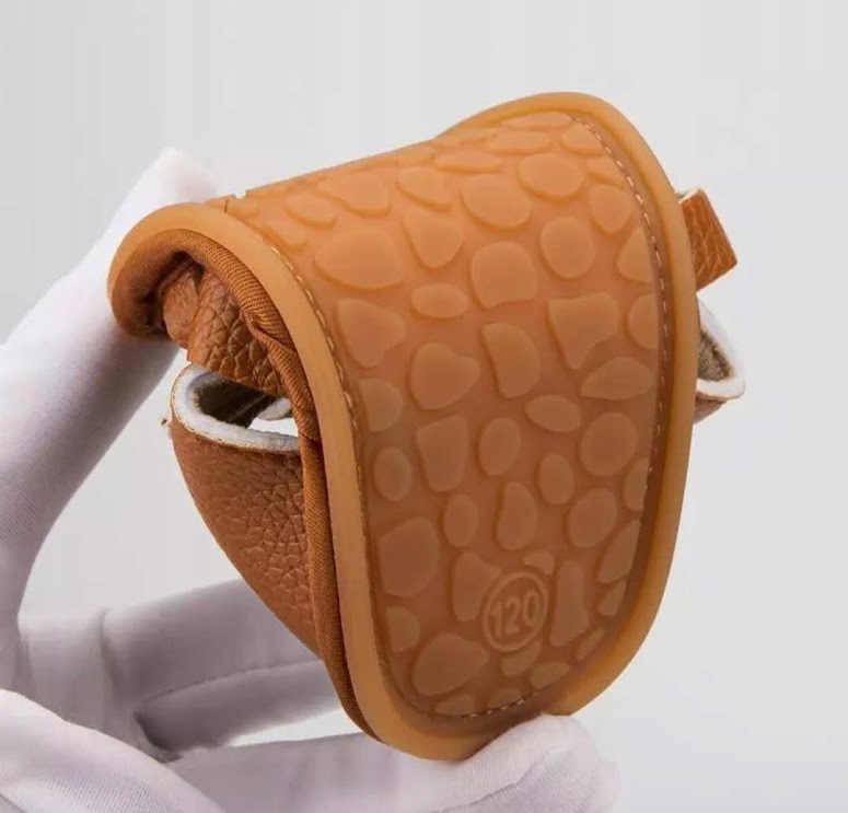 SANDAŁY buty SANDAŁKI chłopięce 17/18 11cm SKÓRA Bohater brak