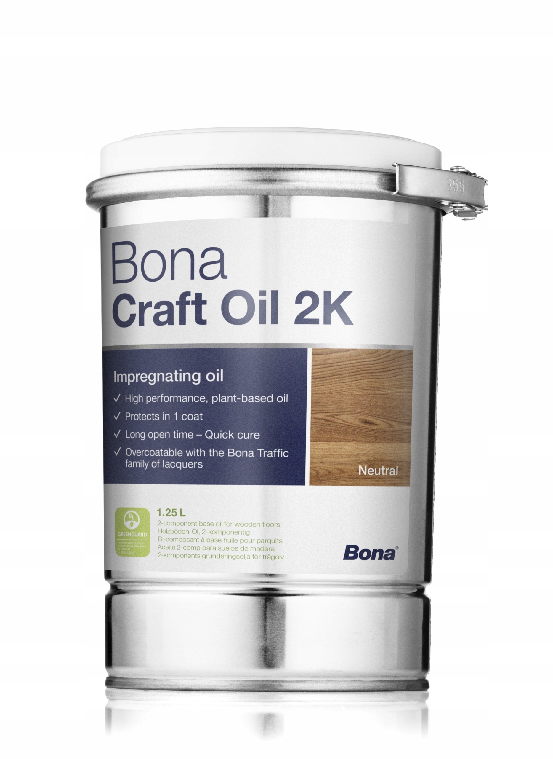 Bona Craft Oil 2K Frost Szron 1,25l Dwuskładnikowy Olej