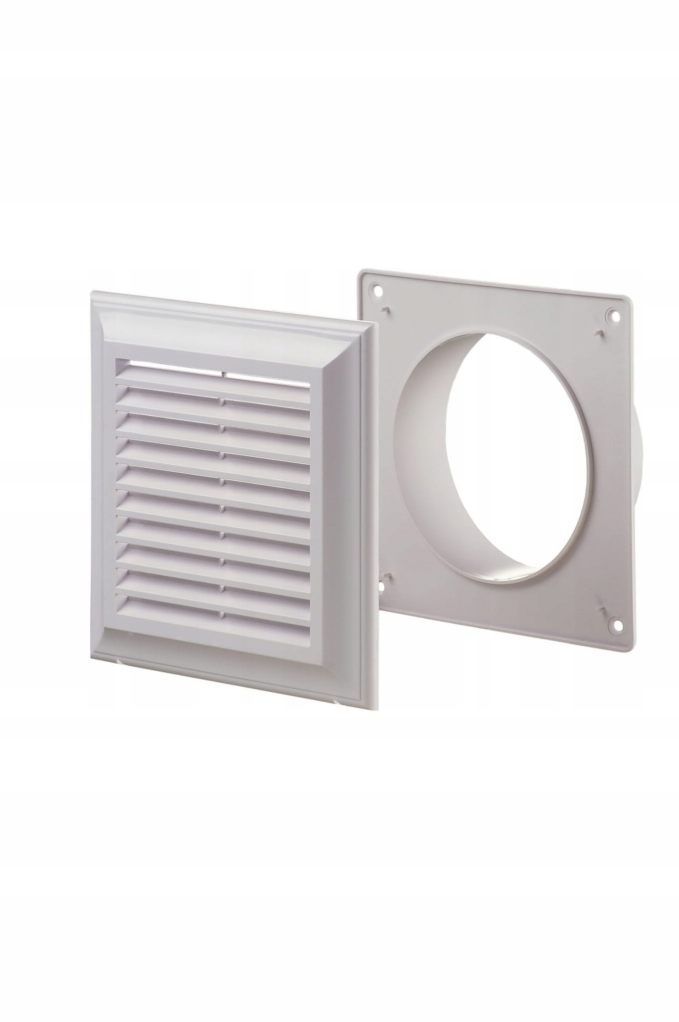 

Kratka wentylacyjna 14x14 fi100 Skos z siatką 017