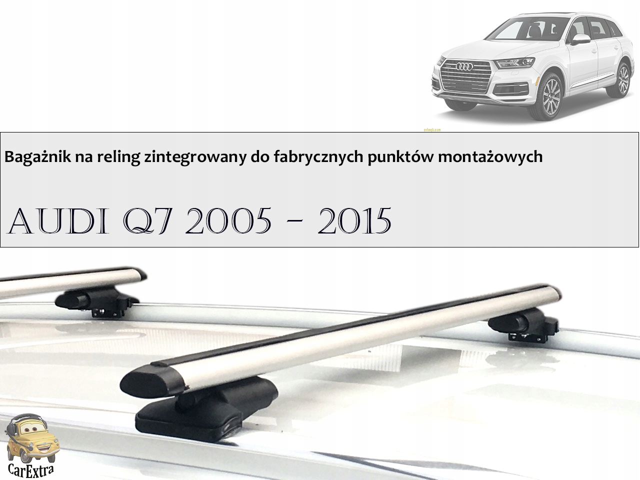 Strešný nosič Audi Q7 2005 2015