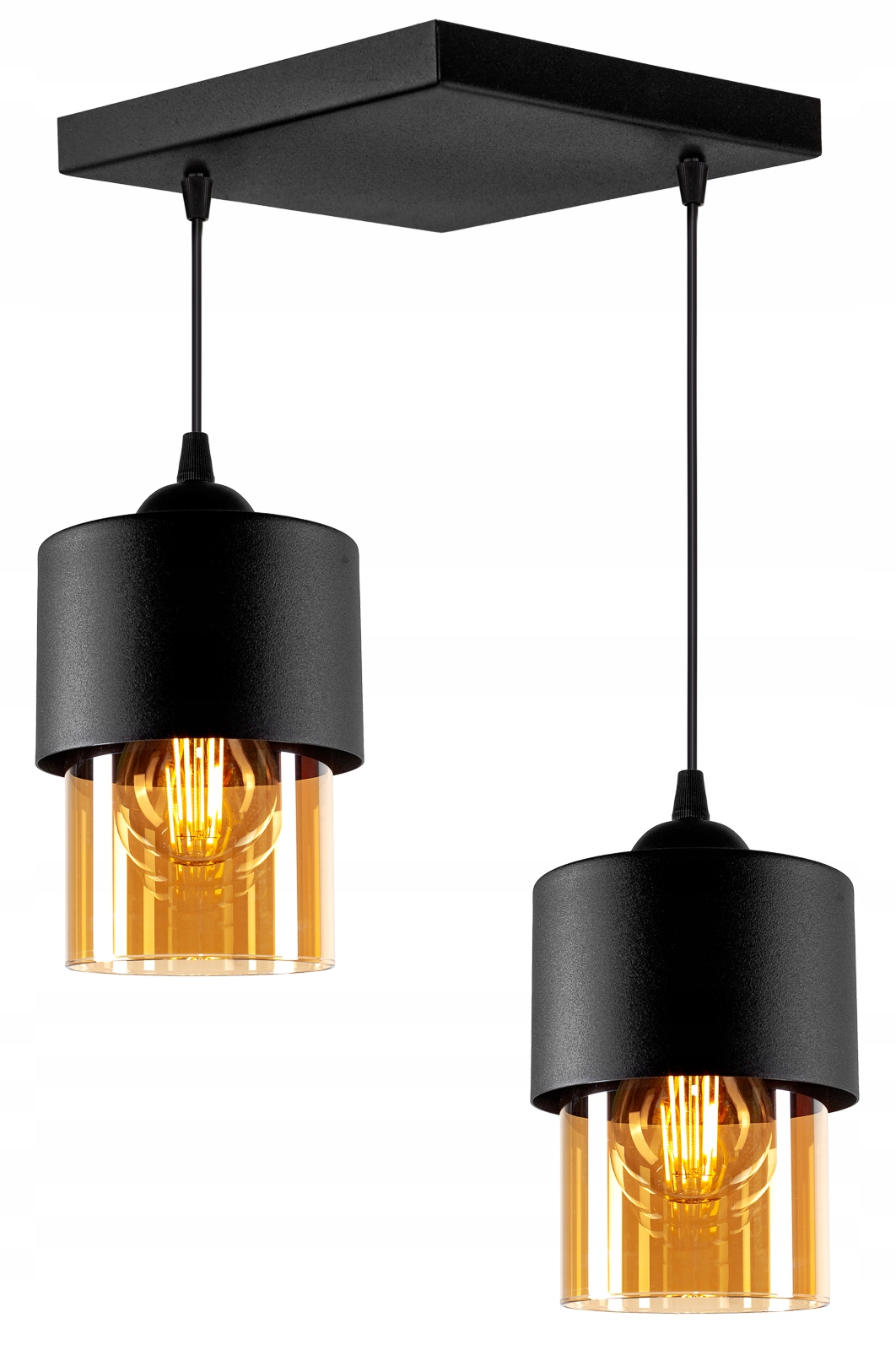 

Nowoczesna Szklana Lampa Wisząca Sufitowa Loft Led