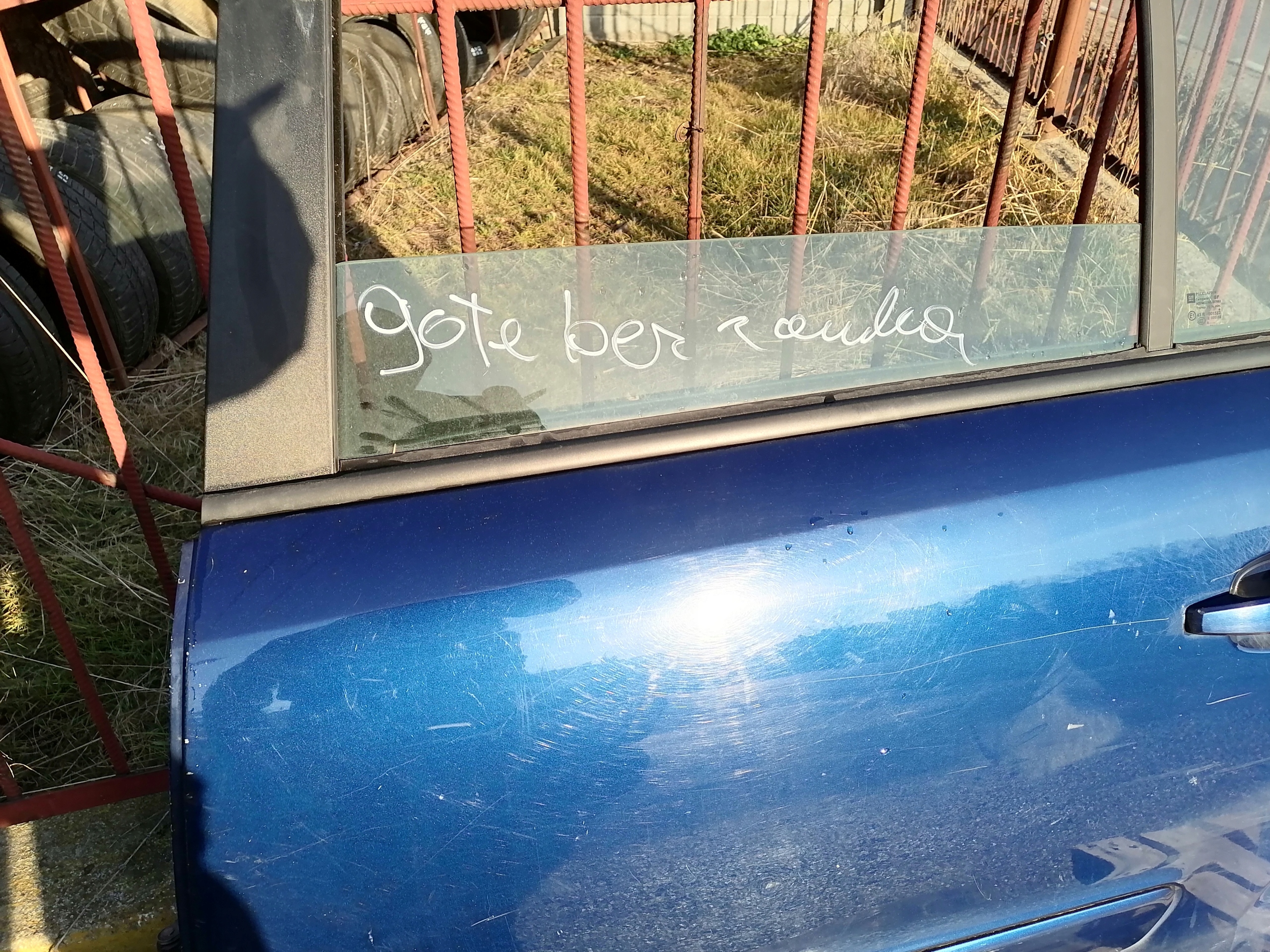 OPEL ZAFIRA B door left rear part rear. Z21B