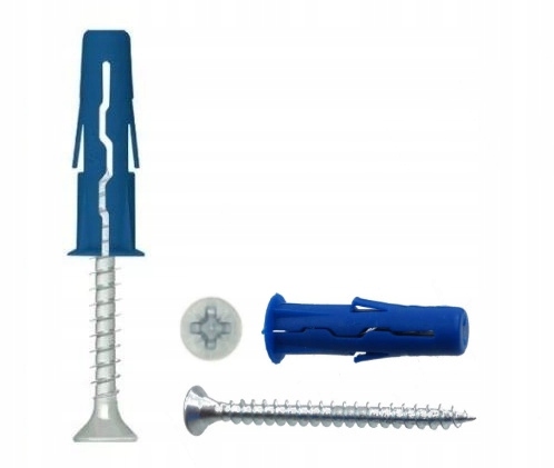 

Rawlplug Uno Kołek Uniwersalny z Wkrętem Fi ⌀ 8mm