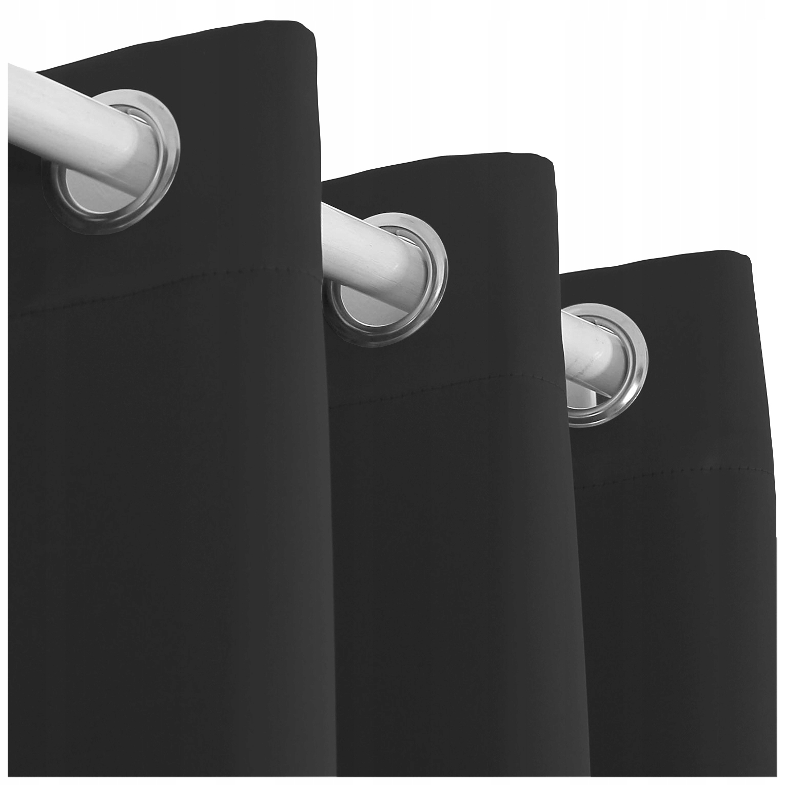 ZASŁONY MATOWE ZASŁONA PRZELOTKI 145x250 grafitowy