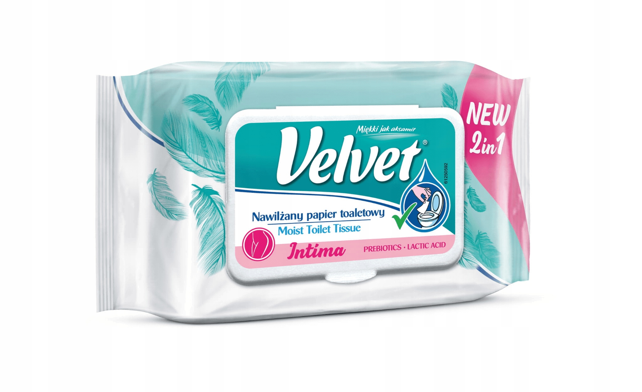 

Velvet Papier Nawilżany Intima 42szt