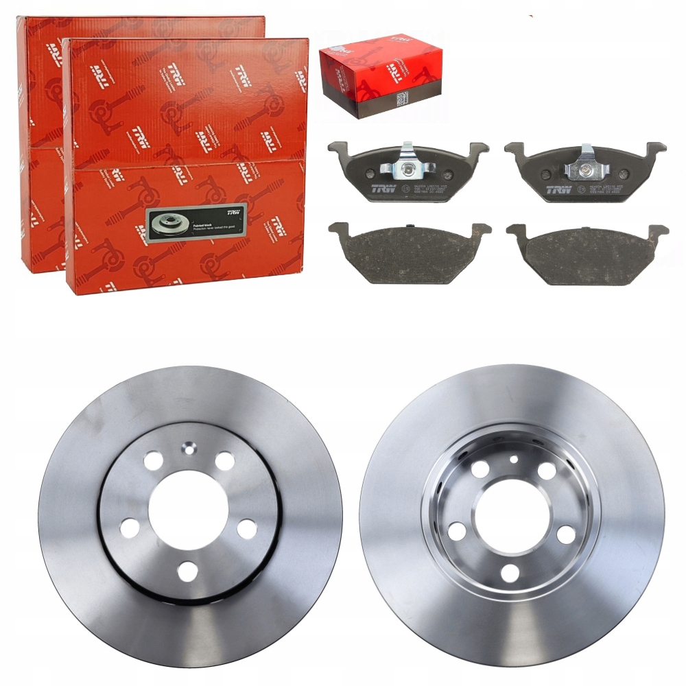 

Trw Tarcze+klocki Przód Audi A1 A3 Seat Leon 1M1