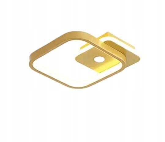 Lampa Sufitowa Nowoczesna Led złota sensor ruchu