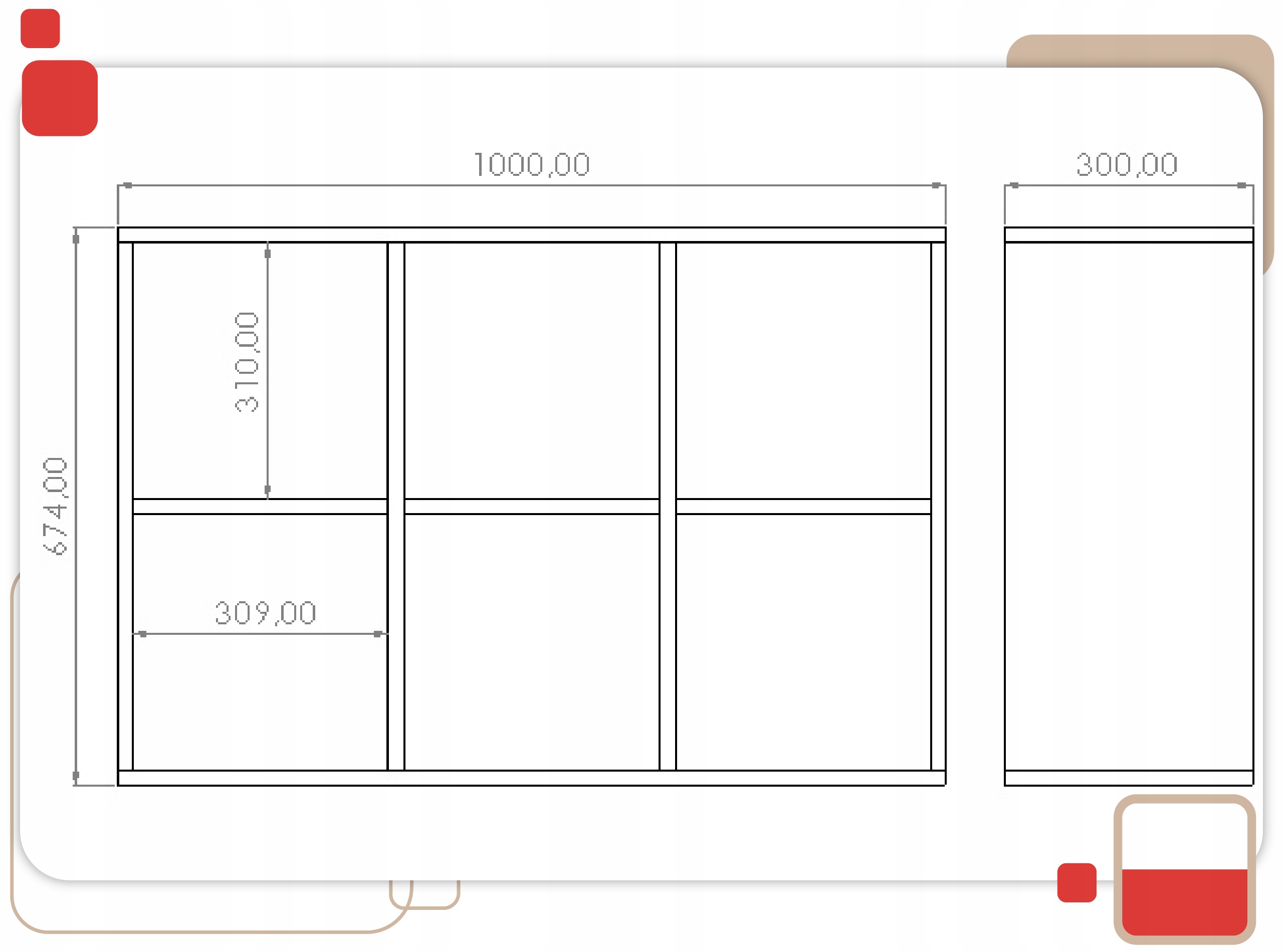 Regał Otwarty 2x3 KALAX KOSTKA IKEA BIAŁY Książki BIUROWY Segregatory Kod producenta BM0210001