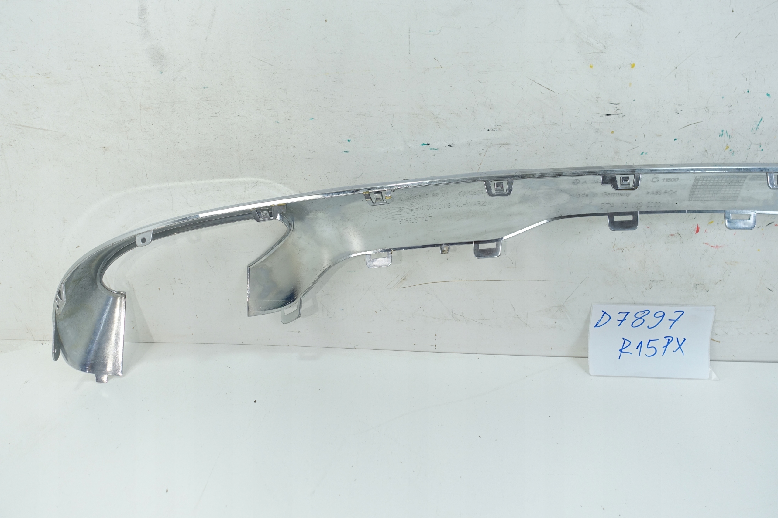 CHROM DYFUZORA Paraurti posteriore MERCEDES GLC W253