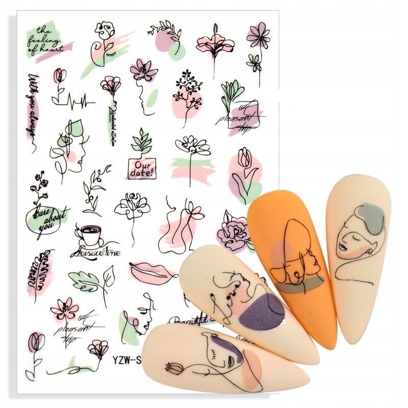 

Naklejka Samoprzylepna Na Paznokcie Geometryczne