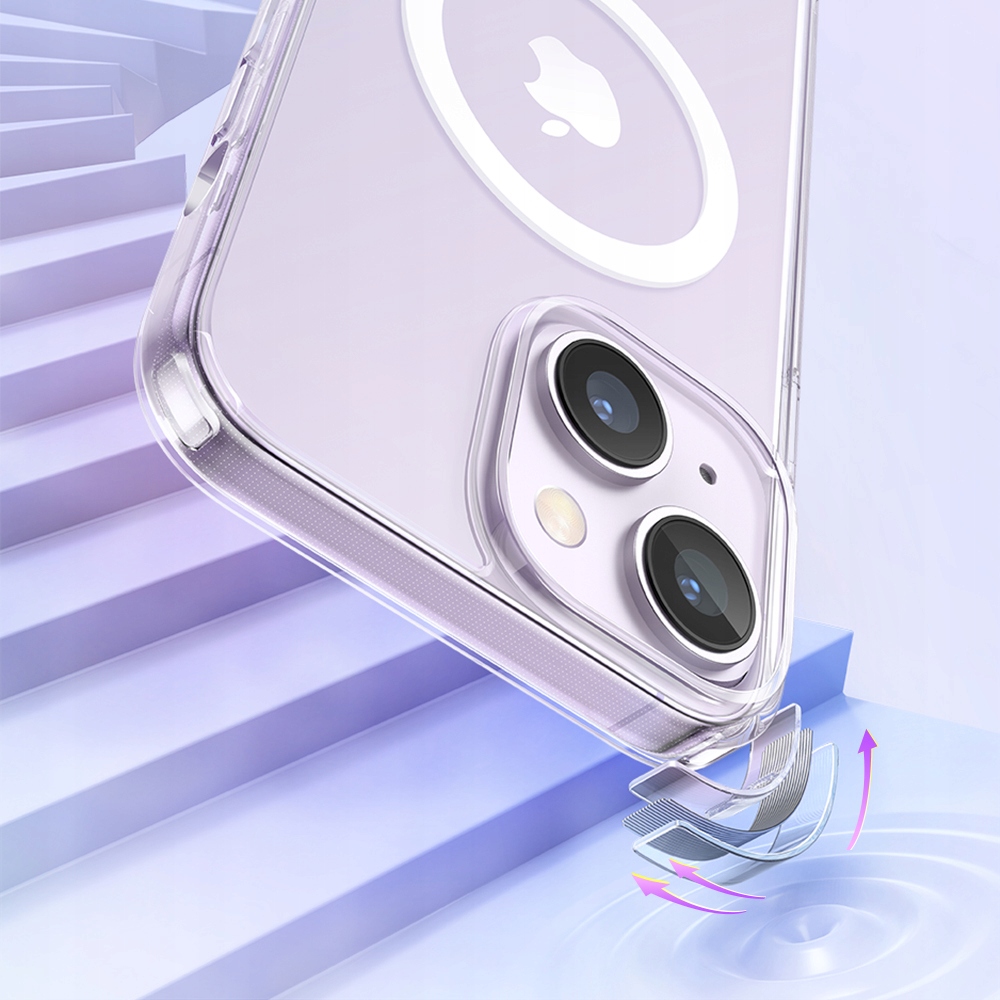 MCDODO ETUI MAGNETYCZNE MAGSAFE DO IPHONE 14 PLUS Dedykowana marka Apple