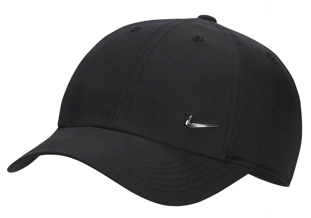 Czapka bejsbolówka Nike Metal Nk H86 Młodzieżowa Czarna Sportowa