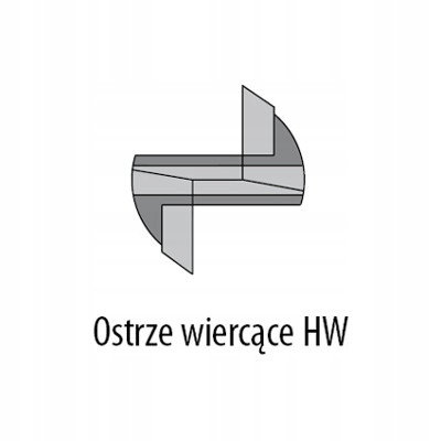 Cmt 170.110.11 Fréza Hm D=11 I=23 L=60 S=M12x1 Z=2+1