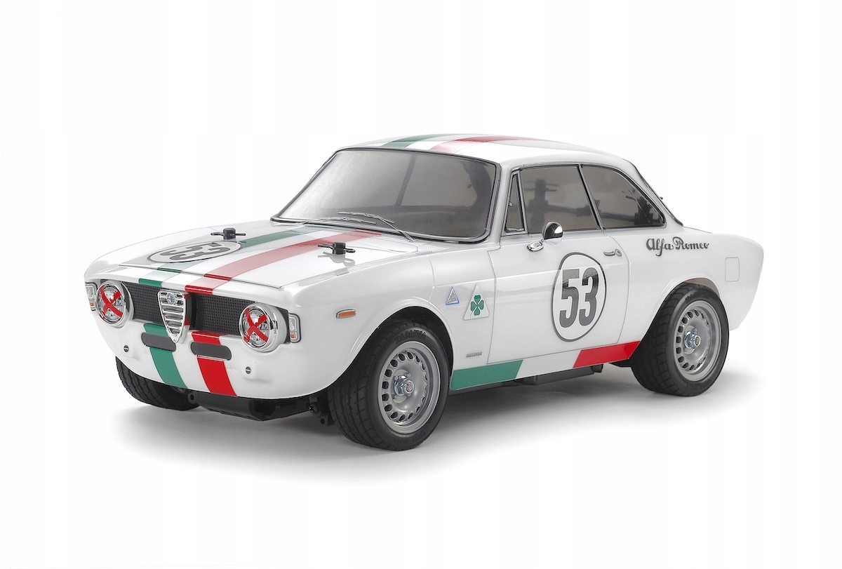 Alfa Romeo Giulia Sprint Club malovaný (MB-01) 1:10 2WD Tamiya 47501