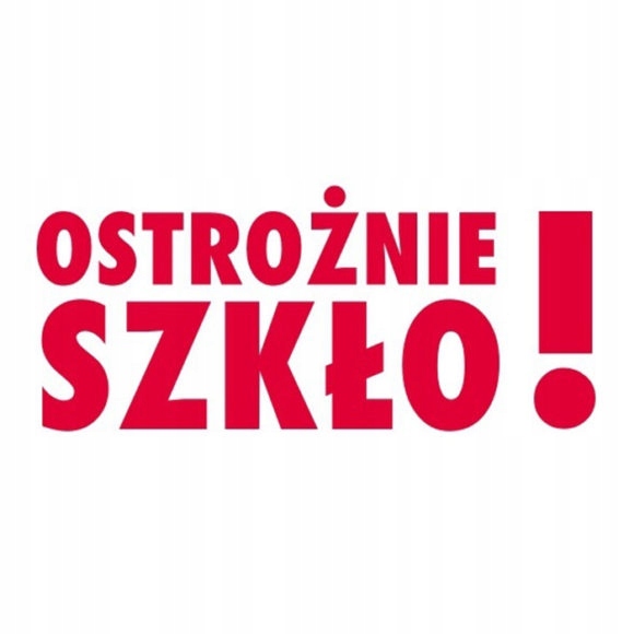 

Taśma Klejąca/pakowa Ostrożnie!! Szkło