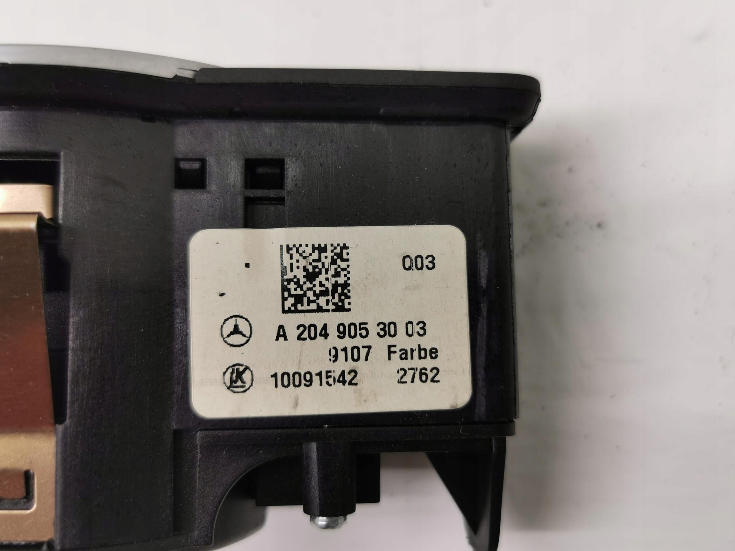 interruttore luci MERCEDES B-classe W246 A2049053003