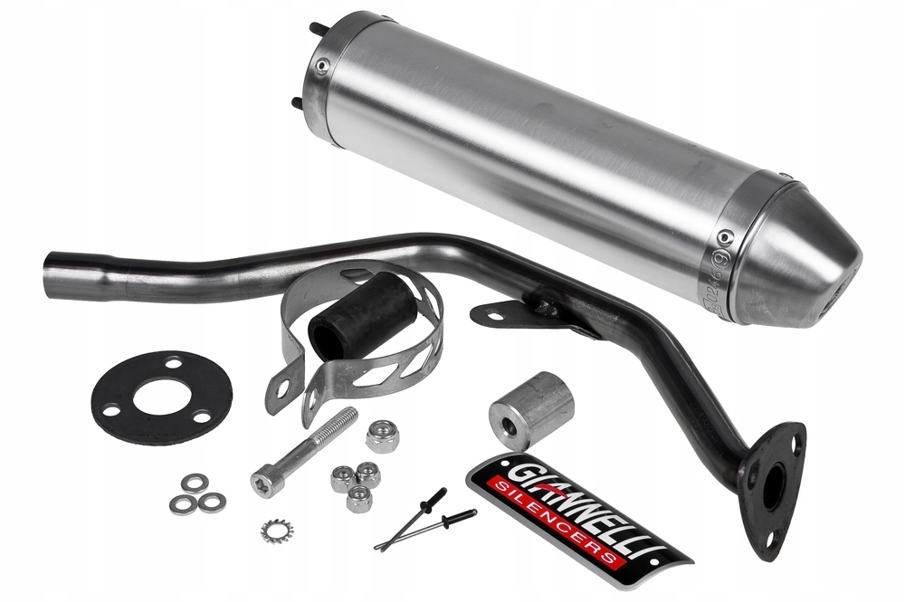 Koncovka výfuku Giannelli Enduro Aluminium, Mbk X-Limit Yamaha Dt 50 R