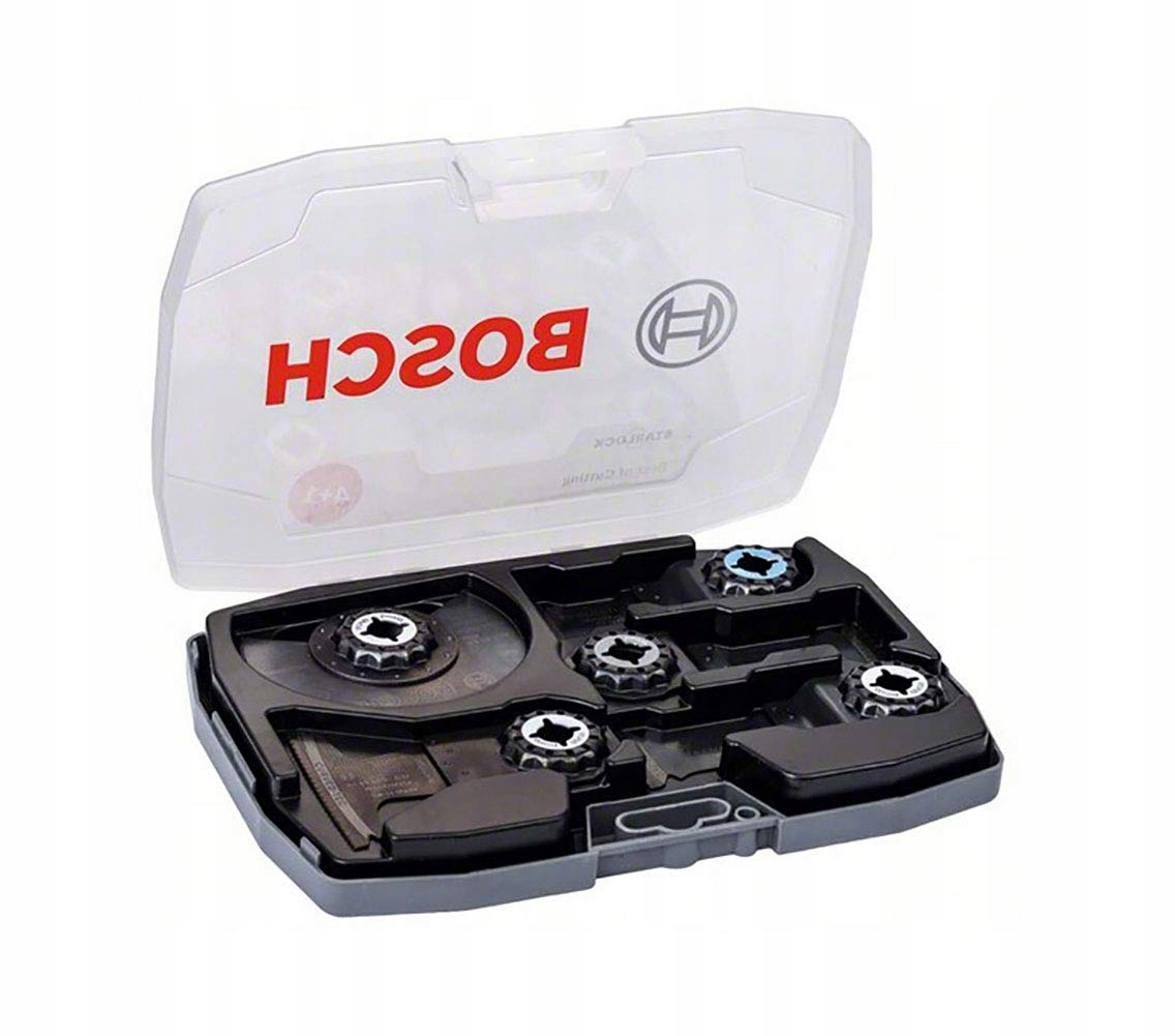 Bosch Professional Starlock Carbide Sada 5 pilových listů, dřevo, kov