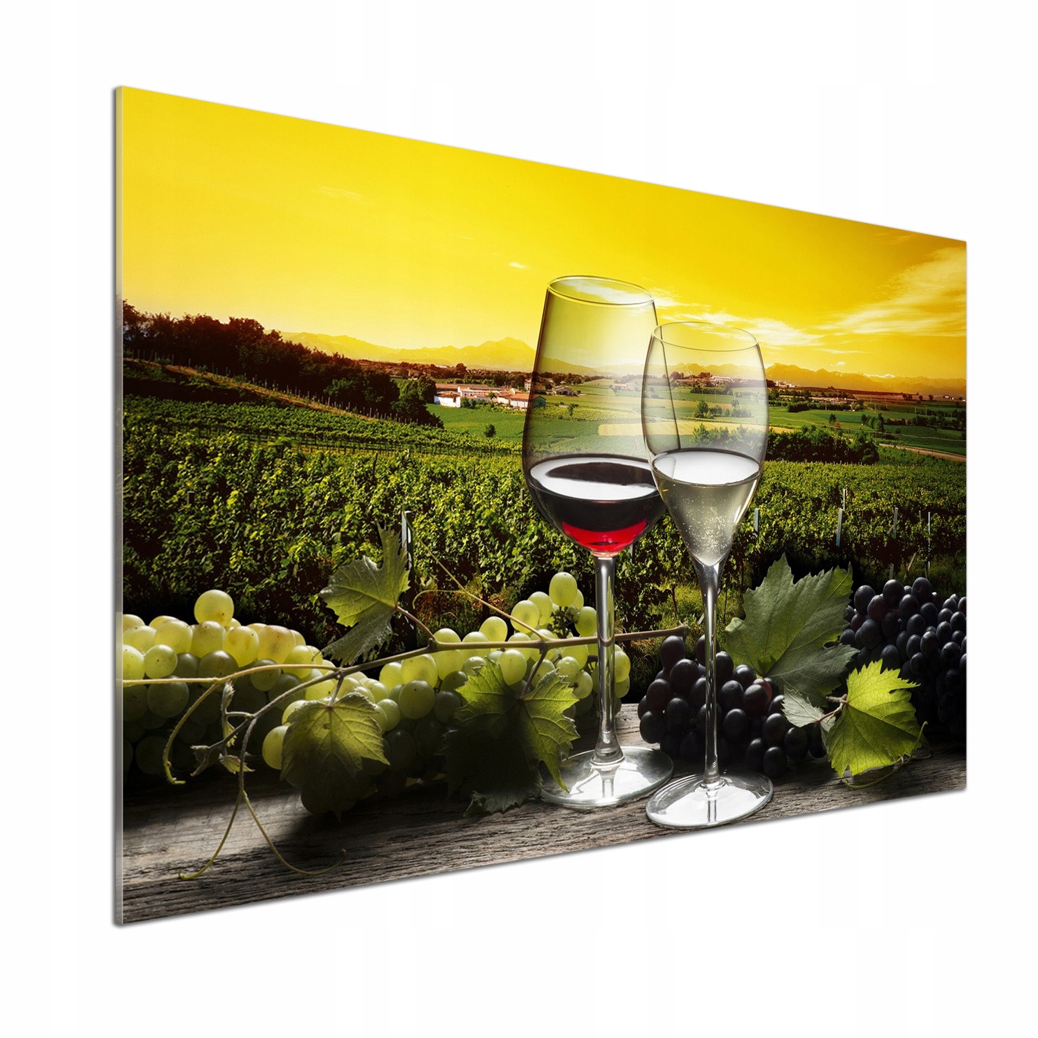 Panel do kuchyne Víno a hrozno 100 x 70 cm Lepidlo