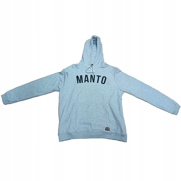 Manto Hoodie Arc Mikina Šedá (světlý melír) XXL