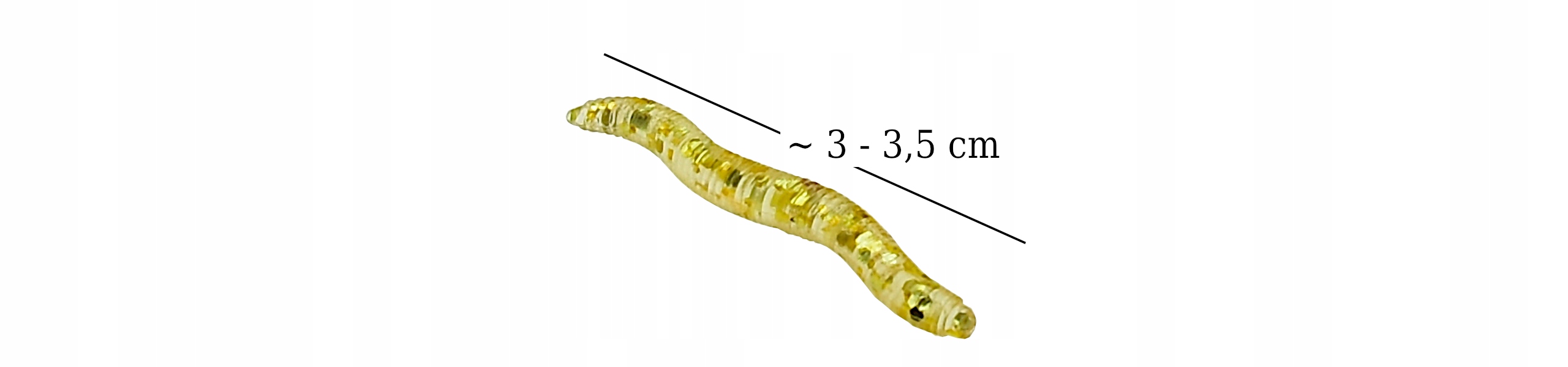 SZTUCZNY Robak Ochotka JAK ŻYWA PRZYNĘTA 50 szt Marka MF