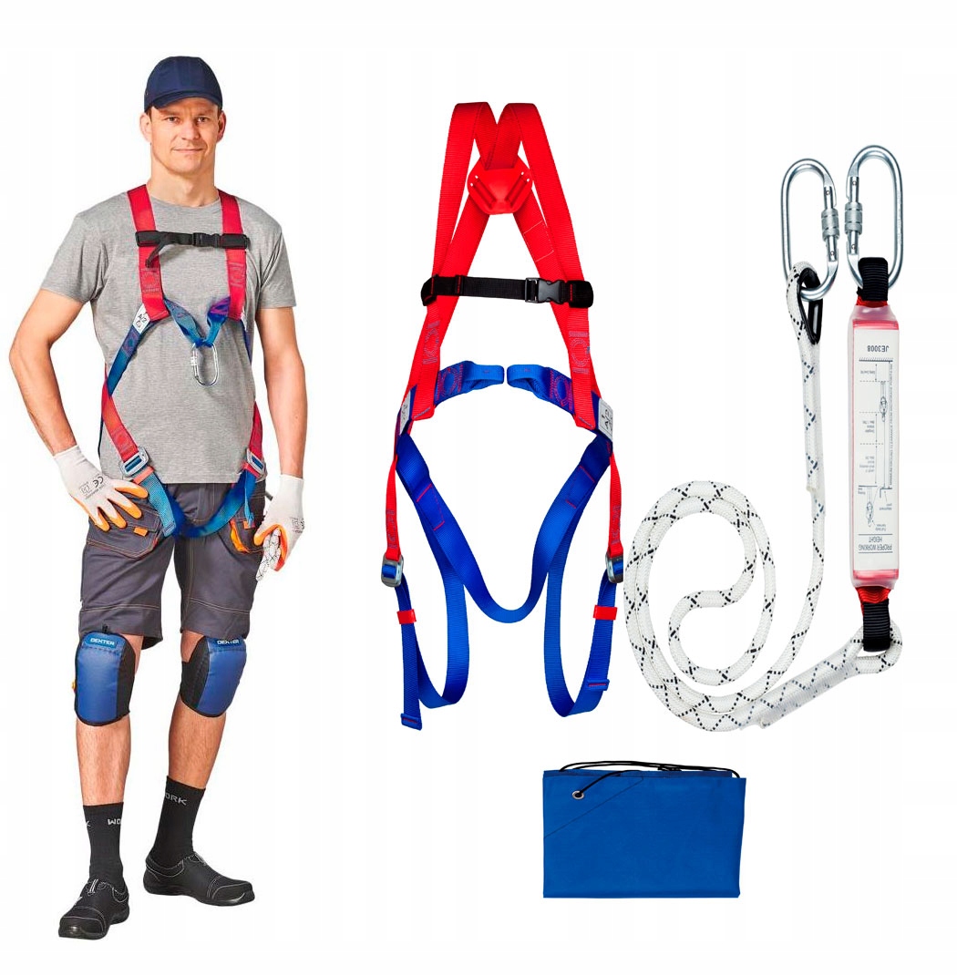 

Szelki Bezpieczeństwa Asekuracja Zestaw Basic 02