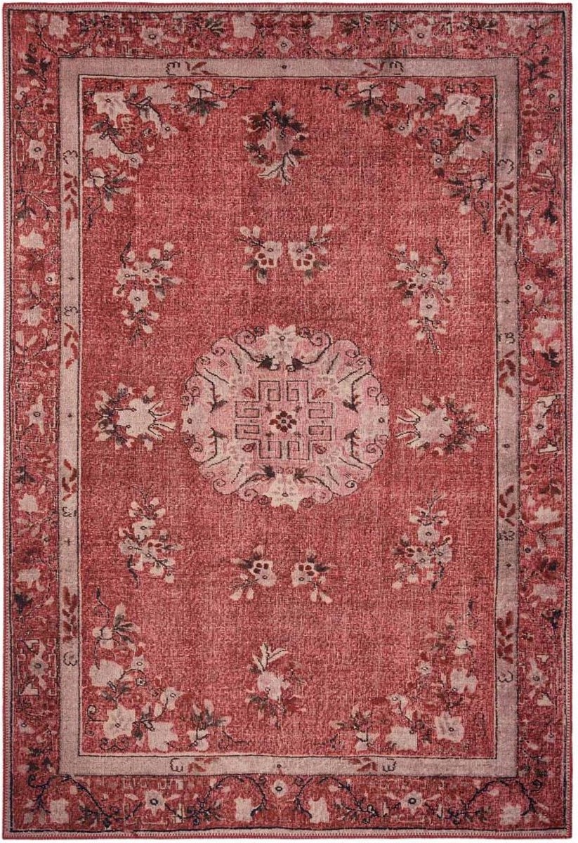 Koberec do obývacího pokoje, tradiční červený, 200 x 290 cm