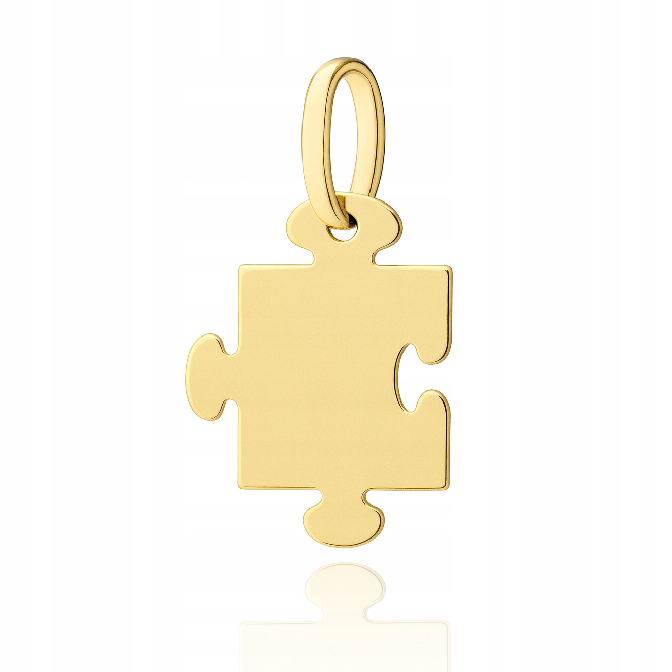 Zlatý přívěsek puzzle Au 585 na řetízek