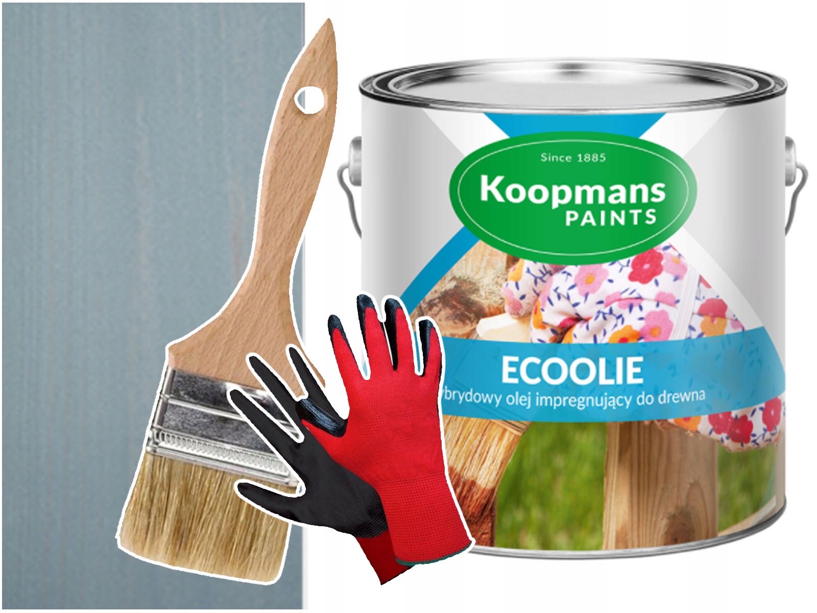 Olej na terasu Koopmans Ecoolie Modrý 2,5 l