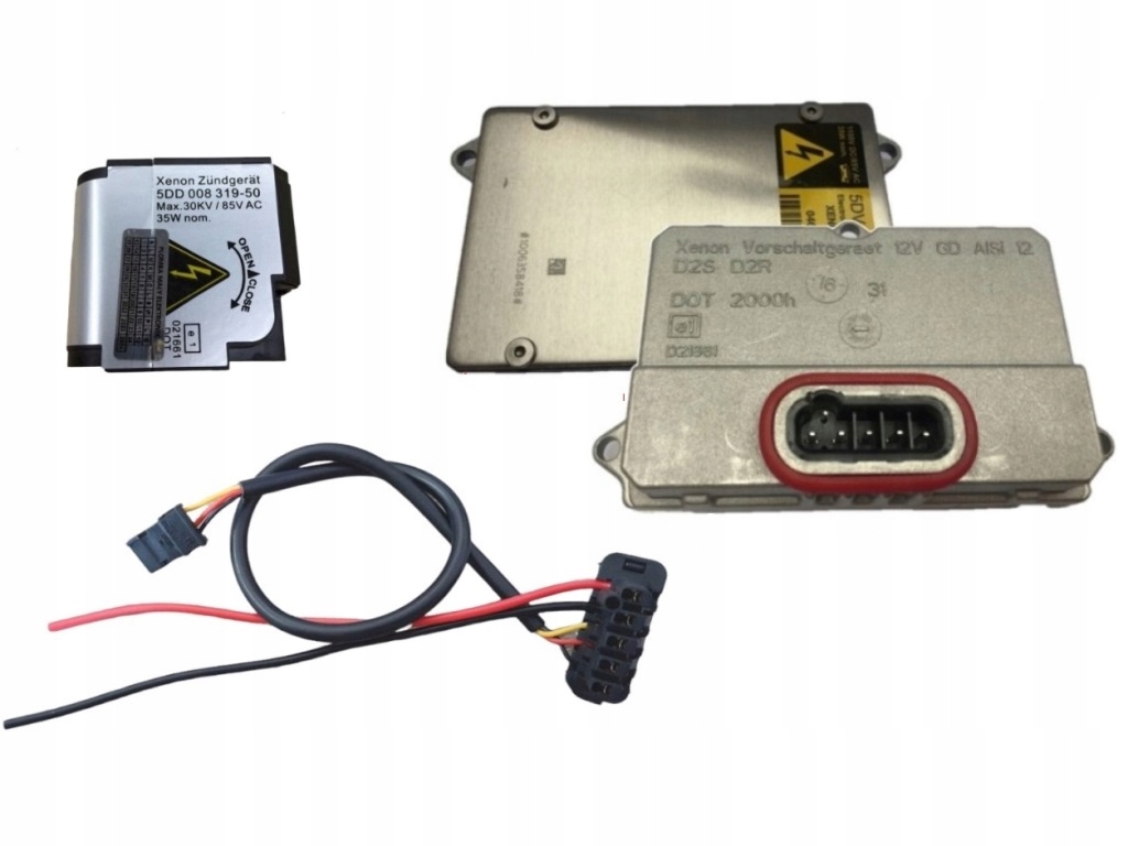 Modul Ježek Starter Kabel pro xenonové lampy D2S D2R 5DV008290-00 4E0.907.476