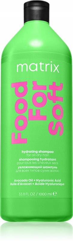 Matrix Food For Soft Šampon S Kyselinou Hyaluronovou 1000 ML