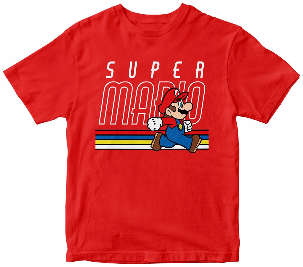 

T-shirt Koszulka Dziecięca 122CM/6L - Super Mario