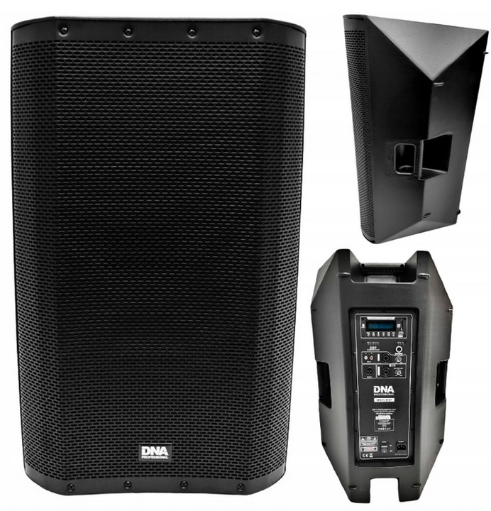 Dna SPX15 Dsp aktivní reproduktorová soustava 700W 15" Bluetooth Usb Sd MP3
