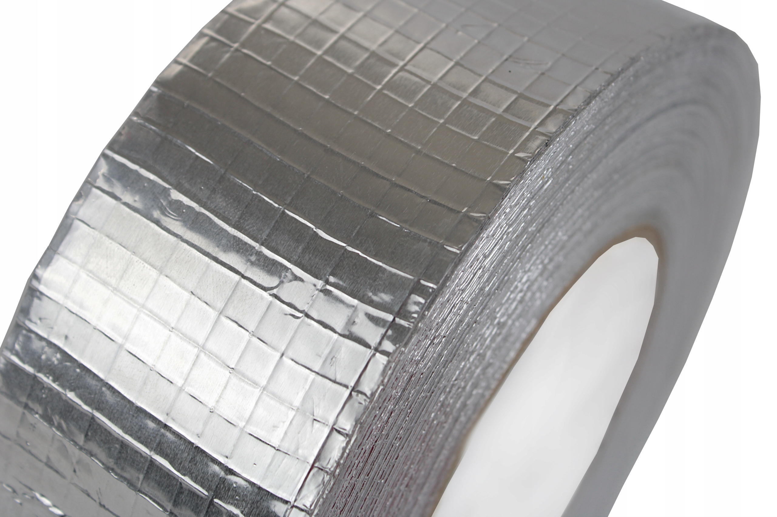 TAŚMA ALUMINIOWA ZBROJONA SAMOPRZYLEPNA 100mm/50m Długość 50 m