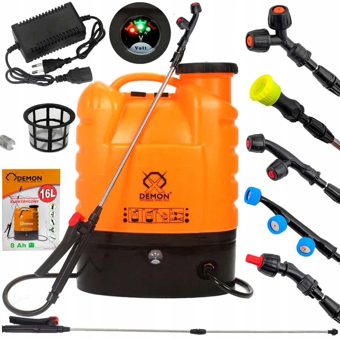 Elektryczny Opryskiwacz Akumulatorowy 16L Demon