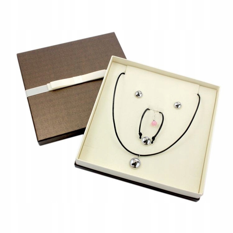 

Whippet Komplet biżuterii z Twoim zdjęciem pudełko